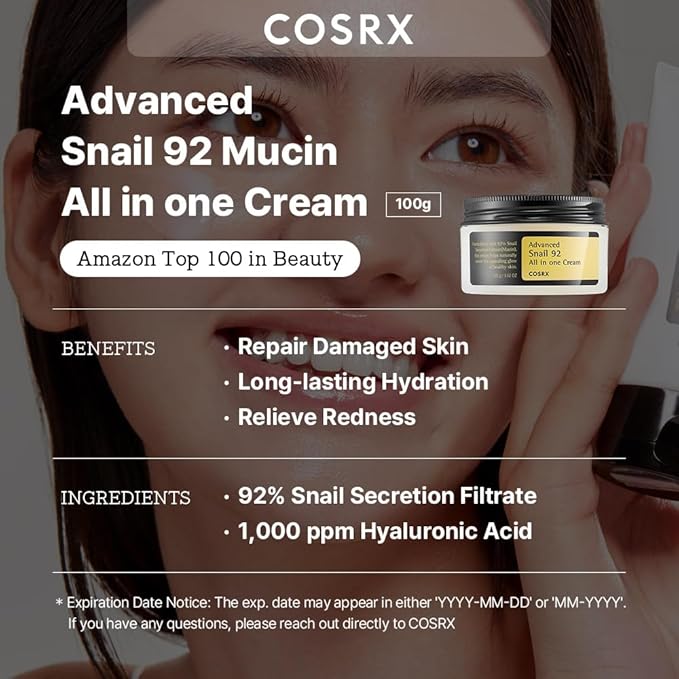 Moisturing Cream for Soft, Glowy Skin, Korean Skin Care